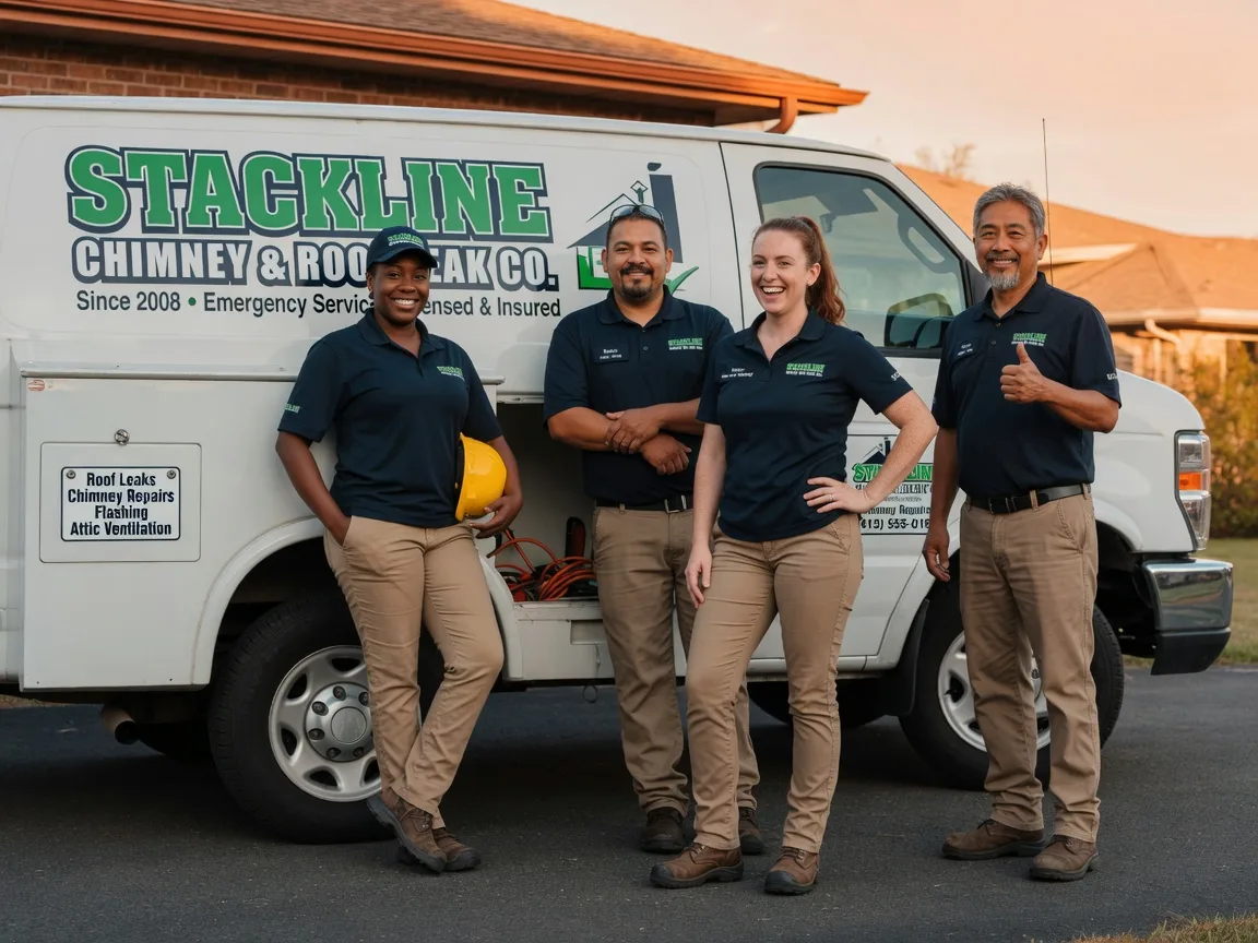 Chimney flashing repair company in Gilby, ND